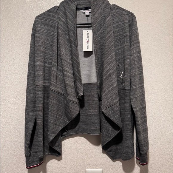 Tommy Hilfiger Sport Gray Cardigan - Picture 1 of 8